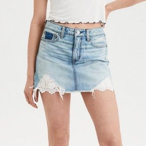 American Eagle High Rise Festival Mini Skirt, 8